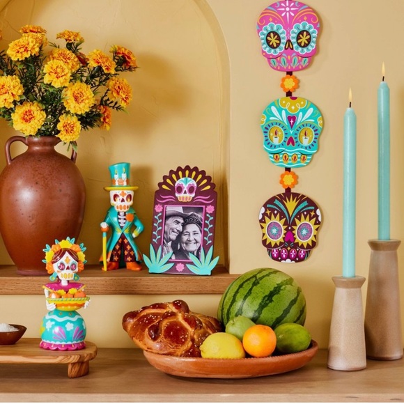 Día de Muertos Trio Calavera Wooden Sign - Designed with Luis Pinto - Picture 2 of 3